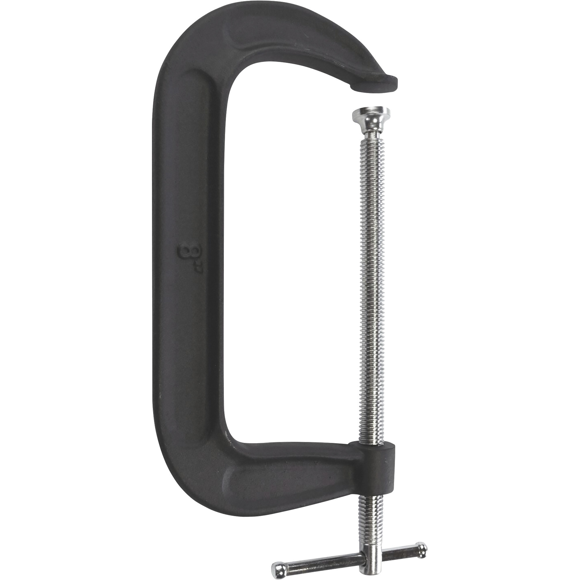 Bessey Heavy-Duty Drop-Forged C-Clamp, 8in., Model# CM480